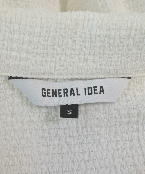 GENERAL IDEA（ジェネラルアイディア）カジュアルシャツ 白 サイズ:S レディース/2200640412074