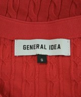 GENERAL IDEA（ジェネラルアイディア）カーディガン 赤 サイズ:S レディース/2200640412098