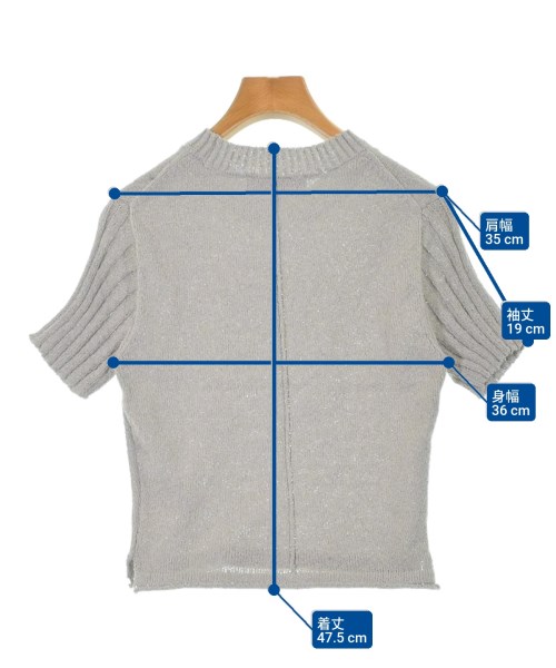 GENERAL IDEA（ジェネラルアイディア）ニット・セーター グレー サイズ:S レディース/2200618250066