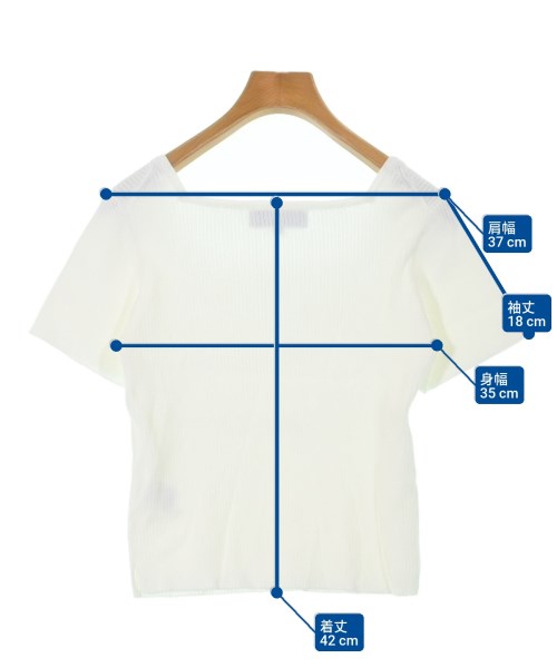 GENERAL IDEA（ジェネラルアイディア）ニット・セーター 白 サイズ:S レディース/2200618250073