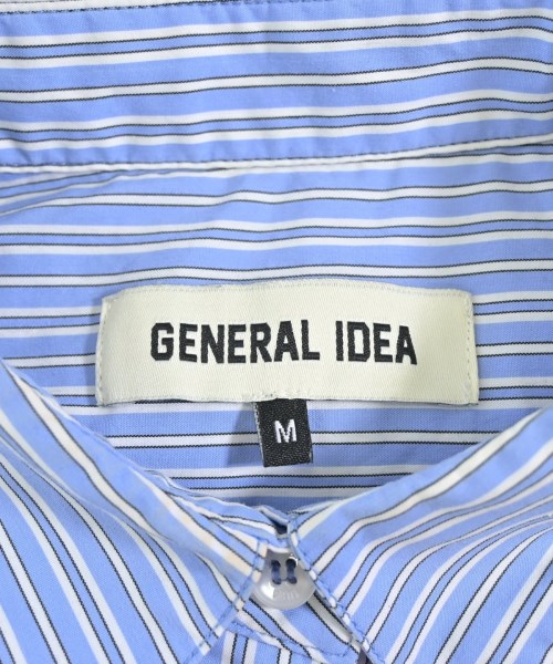 GENERAL IDEA（ジェネラルアイディア）カジュアルシャツ 青 サイズ:M レディース/2200695340087