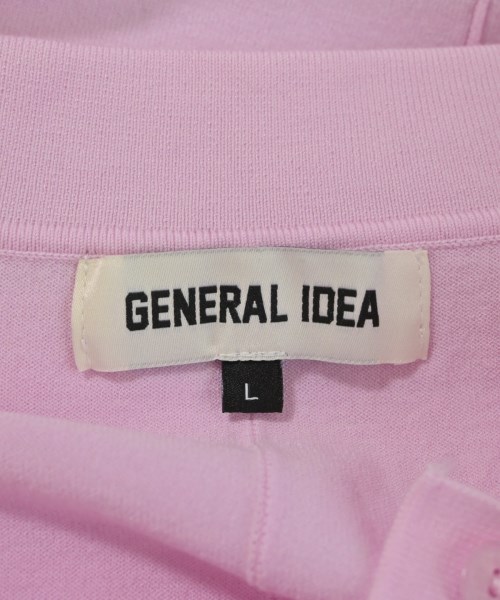 GENERAL IDEA（ジェネラルアイディア）ポロシャツ ピンク サイズ:L レディース/2200714055022