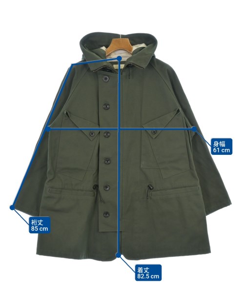 rdv o globe（ランデブーオーグローブ）ミリタリーブルゾン カーキ サイズ:1(S位) メンズ/2200621529036