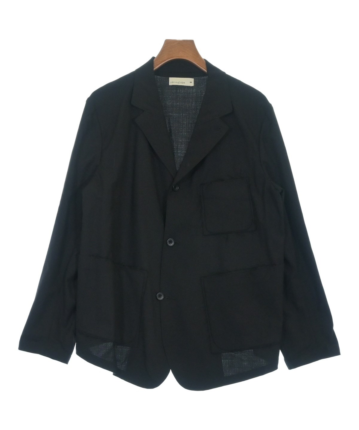 rdv o globe（ランデブーオーグローブ）ジャケット 黒 サイズ:2(M位