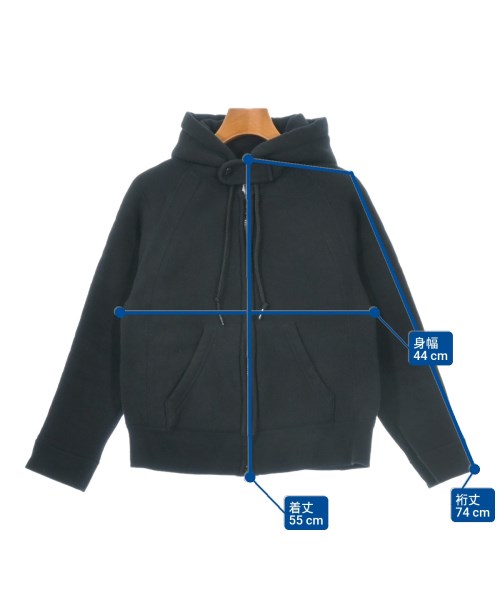 Engineered Garments WORKADAY（エンジニアードガーメンツワーカーデイ）パーカー 黒 サイズ:2(M位) レディース/2200630186022