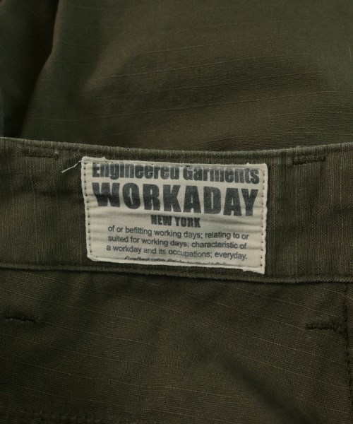 Engineered Garments WORKADAY（エンジニアードガーメンツワーカーデイ）カーゴパンツ カーキ サイズ:XS メンズ/2200622070056