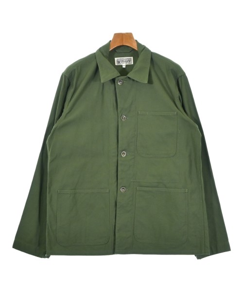 Engineered Garments WORKADAY(エンジニアドガーメンツワーカーデイ)カバーオール カーキ サイズ:M/2200569618038