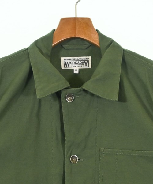 Engineered Garments WORKADAY（エンジニアードガーメンツワーカーデイ）カバーオール カーキ サイズ:M メンズ/2200569618038