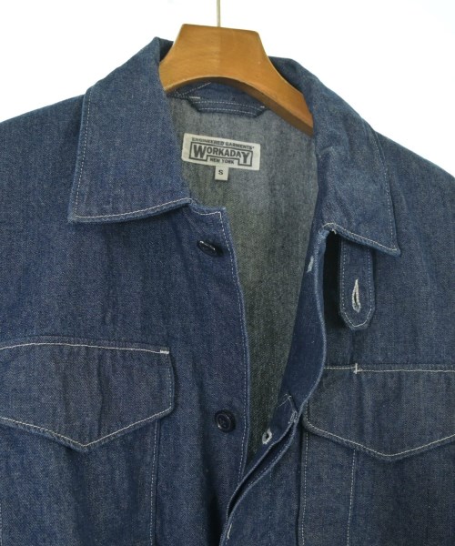 Engineered Garments WORKADAY（エンジニアードガーメンツワーカーデイ）デニムジャケット 青 サイズ:S メンズ/2200676368062