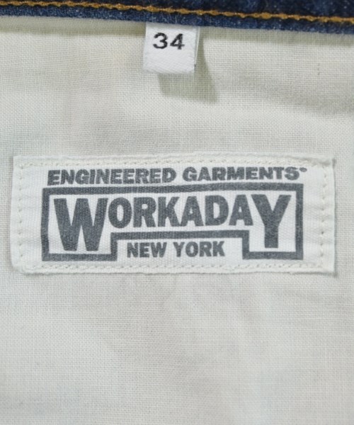 Engineered Garments WORKADAY（エンジニアードガーメンツワーカーデイ）デニムパンツ 紺 サイズ:34(XL位) メンズ/2200699747028