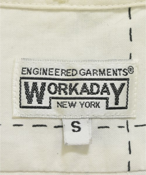 Engineered Garments WORKADAY（エンジニアードガーメンツワーカーデイ）カジュアルシャツ 白 サイズ:S メンズ/2200704733091