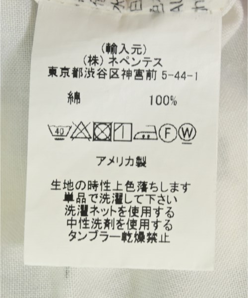 Engineered Garments WORKADAY（エンジニアードガーメンツワーカーデイ）カジュアルシャツ 白 サイズ:S メンズ/2200704733091