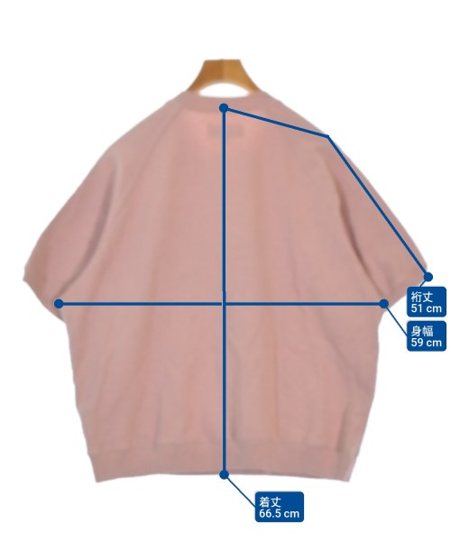 Engineered Garments WORKADAY（エンジニアードガーメンツワーカーデイ）Tシャツ・カットソー ピンク サイズ:S メンズ/2200672006081