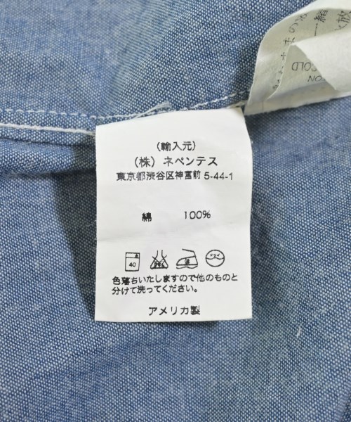 Engineered Garments WORKADAY（エンジニアードガーメンツワーカーデイ）カジュアルシャツ 青 サイズ:S メンズ/2200717399185