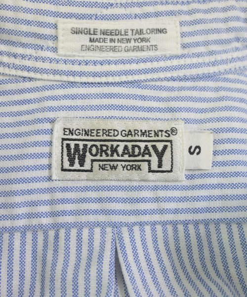 Engineered Garments WORKADAY（エンジニアードガーメンツワーカーデイ）カジュアルシャツ 青 サイズ:S メンズ/2200717399192