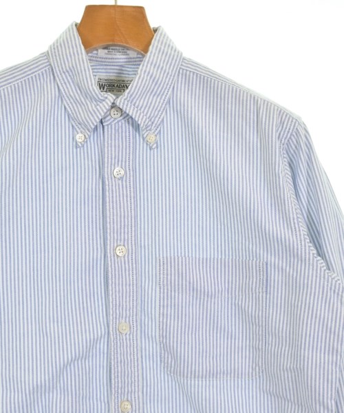 Engineered Garments WORKADAY（エンジニアードガーメンツワーカーデイ）カジュアルシャツ 青 サイズ:S メンズ/2200717399192