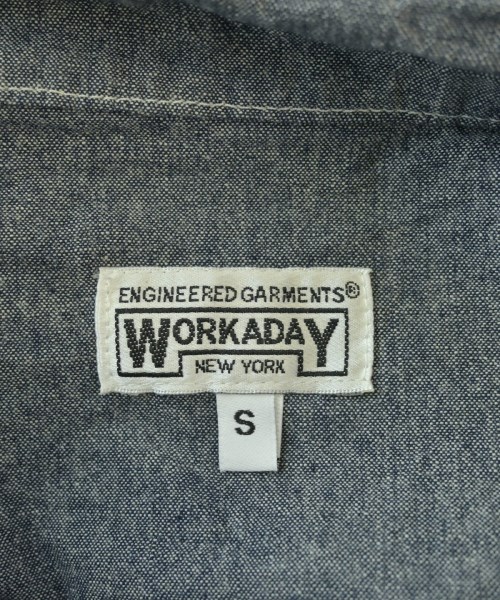 Engineered Garments WORKADAY（エンジニアードガーメンツワーカーデイ）カジュアルシャツ グレー サイズ:S メンズ/2200682151122