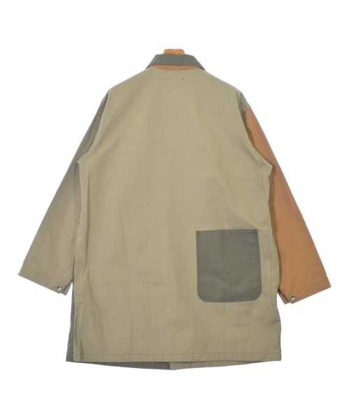 Engineered Garments WORKADAY（エンジニアードガーメンツワーカーデイ）ステンカラーコート カーキ サイズ:M メンズ/2200682900058