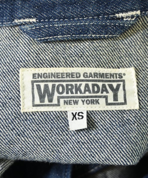 Engineered Garments WORKADAY（エンジニアードガーメンツワーカーデイ）デニムジャケット 青 サイズ:XS メンズ/2200686826088