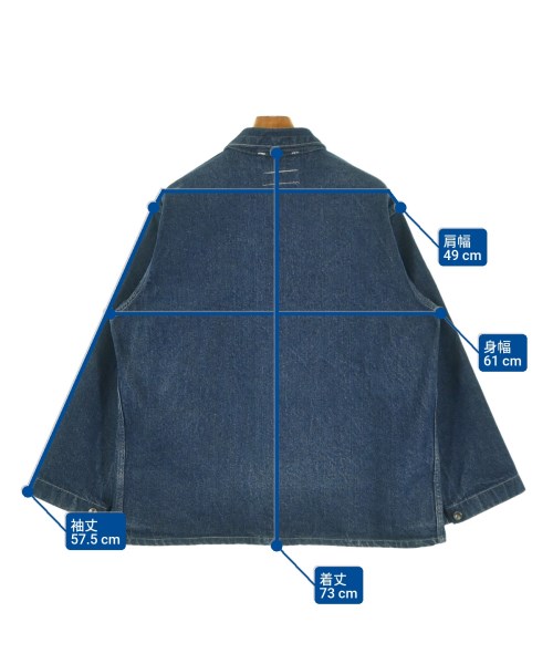 Engineered Garments WORKADAY（エンジニアードガーメンツワーカーデイ）デニムジャケット 青 サイズ:XS メンズ/2200686826088