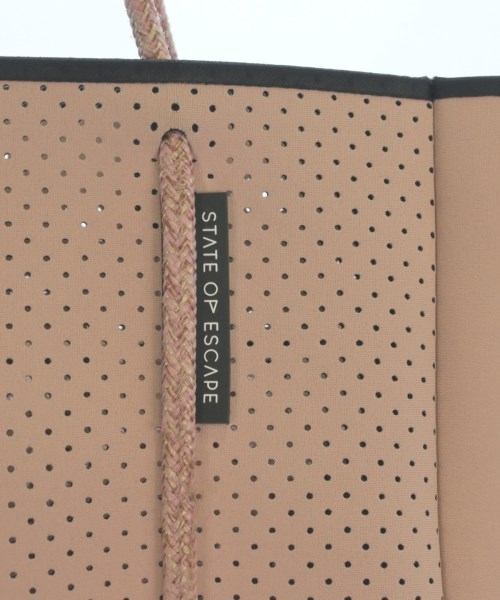 STATE OF ESCAPE（ステイトオブエスケープ）トートバッグ ピンク サイズ:- レディース/2200616669013