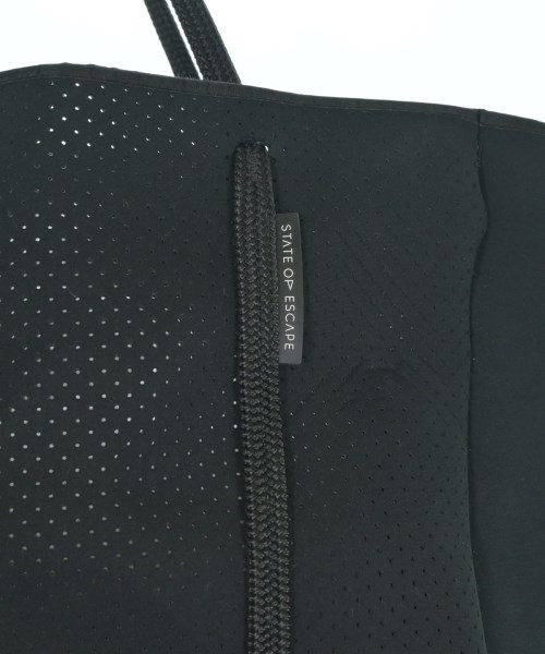 STATE OF ESCAPE（ステイトオブエスケープ）トートバッグ 黒 サイズ:- メンズ/2200662913191