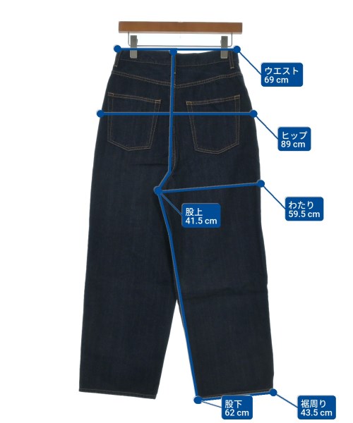 nagonstans（ナゴンスタンス）デニムパンツ 紺 サイズ:40(M位) レディース/2200618449071
