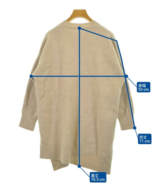 nagonstans（ナゴンスタンス）ニット・セーター ベージュ サイズ:38(M位) レディース/2200623475010