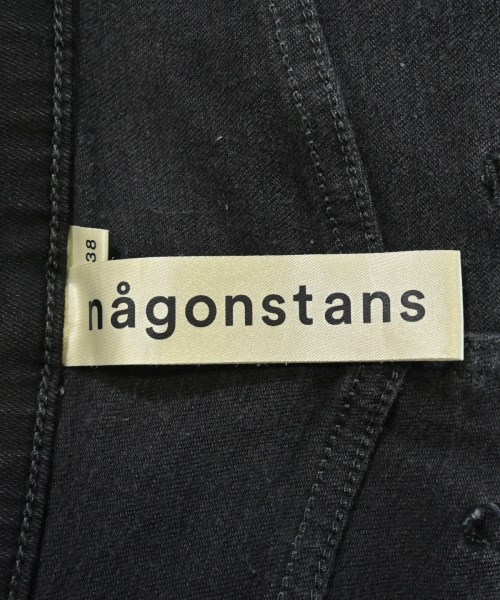 nagonstans（ナゴンスタンス）デニムパンツ 黒 サイズ:38(M位) レディース/2200640146023