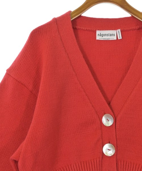 nagonstans（ナゴンスタンス）カーディガン 赤 サイズ:M レディース/2200642496010