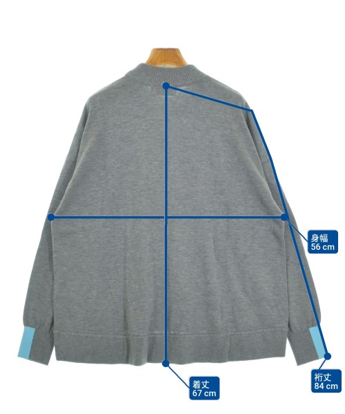 nagonstans（ナゴンスタンス）ニット・セーター グレー サイズ:M レディース/2200610681080