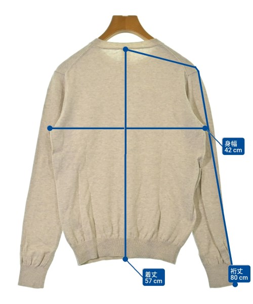 nagonstans（ナゴンスタンス）ニット・セーター ベージュ サイズ:38(M位) レディース/2200615676036