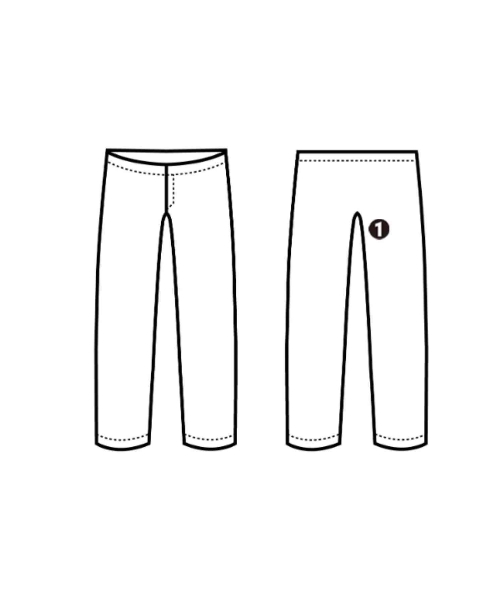 nagonstans（ナゴンスタンス）デニムパンツ 白 サイズ:36(S位) レディース/2200628028037