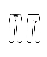 nagonstans（ナゴンスタンス）デニムパンツ 白 サイズ:36(S位) レディース/2200628028037