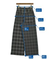 nagonstans（ナゴンスタンス）クロップドパンツ グレー サイズ:S レディース/2200629191013