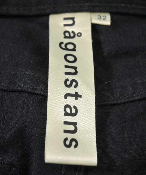 nagonstans（ナゴンスタンス）デニムパンツ 黒 サイズ:32(XXS位) レディース/2200617142010