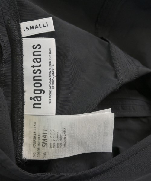 nagonstans（ナゴンスタンス）ワンピース 黒 サイズ:S レディース/2200617142034