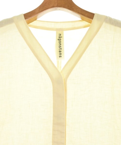 nagonstans（ナゴンスタンス）シャツワンピース 黄 サイズ:38(M位) レディース/2200629801240