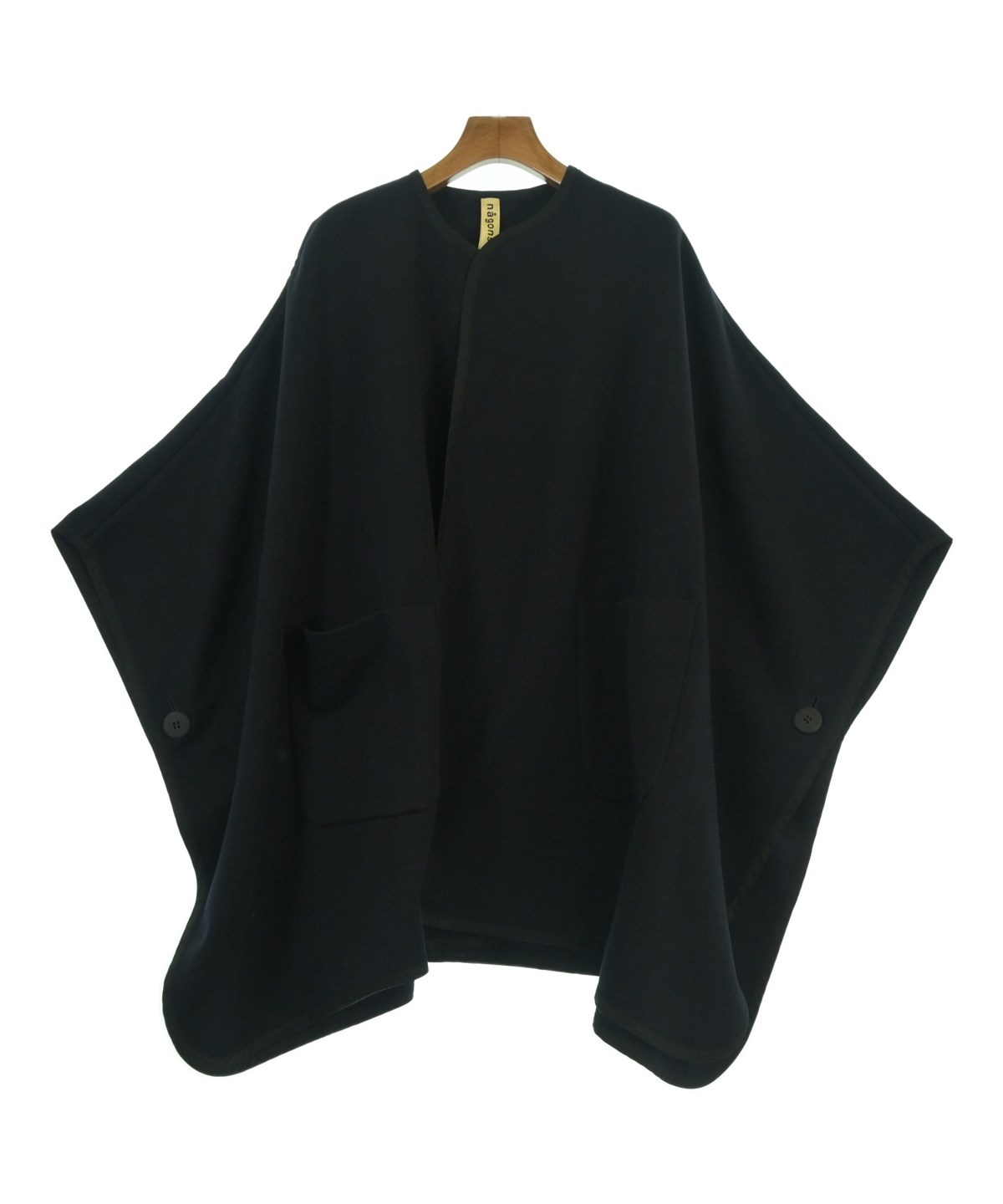 nagonstans（ナゴンスタンス）ポンチョ 紺 サイズ:38(M位) レディース