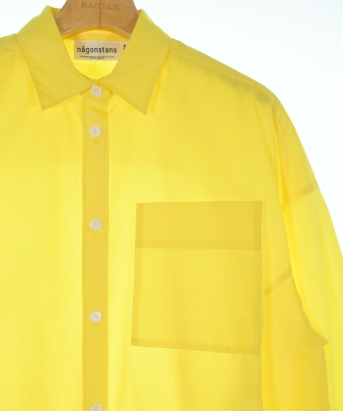 nagonstans（ナゴンスタンス）カジュアルシャツ 黄 サイズ:M レディース/2200632243044