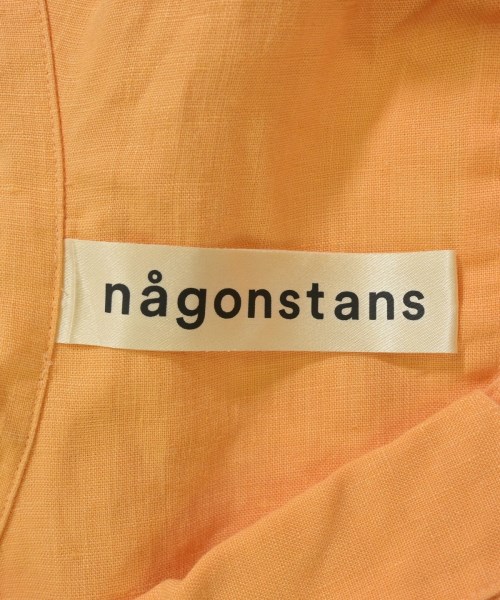 nagonstans（ナゴンスタンス）カジュアルシャツ オレンジ サイズ:36(S位) レディース/2200615401065