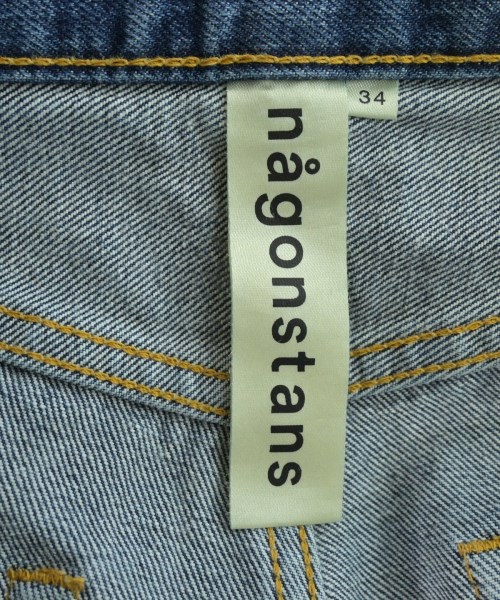 nagonstans（ナゴンスタンス）デニムパンツ 紺 サイズ:34(XS位) レディース/2200609212080