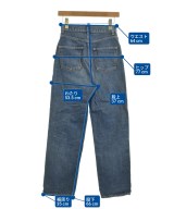nagonstans（ナゴンスタンス）デニムパンツ 紺 サイズ:34(XS位) レディース/2200609212080