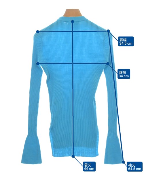 nagonstans（ナゴンスタンス）ニット・セーター 青 サイズ:M レディース/2200671796396