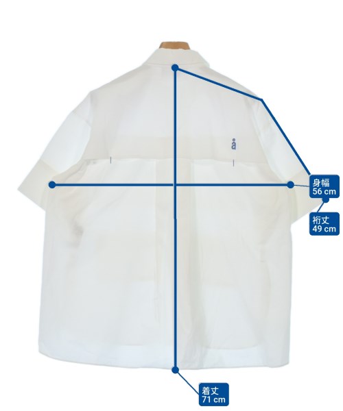 nagonstans（ナゴンスタンス）カジュアルシャツ 白 サイズ:M レディース/2200673633064