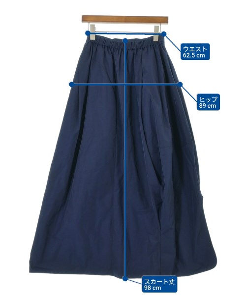 nagonstans（ナゴンスタンス）ロング・マキシ丈スカート 紺 サイズ:M レディース/2200678792087