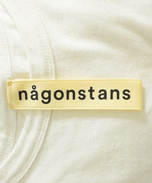 nagonstans（ナゴンスタンス）Tシャツ・カットソー 白 サイズ:38(M位) レディース/2200700689101