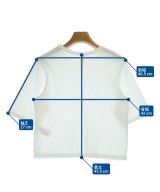 nagonstans（ナゴンスタンス）Tシャツ・カットソー 白 サイズ:38(M位) レディース/2200700689101
