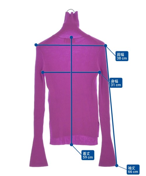 nagonstans（ナゴンスタンス）ニット・セーター 紫 サイズ:M レディース/2200652243031