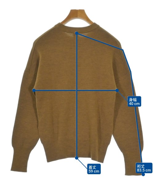 nagonstans（ナゴンスタンス）ニット・セーター 茶 サイズ:38(M位) レディース/2200652243109